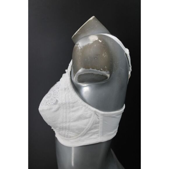 Just My Size 44B Comfort Lace Hidden Shapers Full Coverage Wireless Bra 1111 - Picture 3 of 9